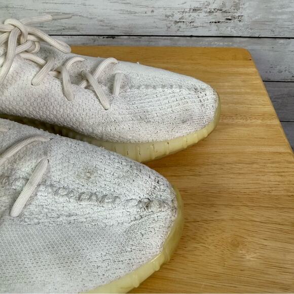 Adidas Yeezy Boost 350 V2 White Size 7.5 - Picture 6 of 9